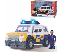 Žaislinė policijos mašina 19 cm su Malcolmo figūrėle | Fireman Sam | Simba