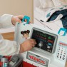 Žaislinis lėlės priežiūros gydytojo lagaminas su priedais 12 vnt | Smoby