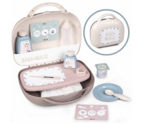 Žaislinis lėlės priežiūros lagaminas su priedais | Baby Nurse | Smoby