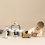 Žaislinių 3-jų spalvotų mašinėlių rinkinys dėžėje | Vroom Planet | Smoby