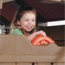 Žaidimų aikštelė su nameliu vaikams | 3 sūpynės, čiuožykla, krepšinio lenta ir virvinės kopėčios | Naturally Playful | Step2