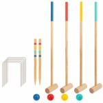 Medinis kriketo žaidimas 4 vaikams | Lauko sporto žaidimas | Tooky TH366