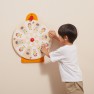 Edukacinis medinis pakabinamas sukamas žaidimas vaikams | Atpažink emocijas ir veido išraiškas | Viga 446330