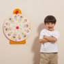 Edukacinis medinis pakabinamas sukamas žaidimas vaikams | Atpažink emocijas ir veido išraiškas | Viga 446330