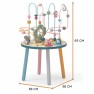 Lavinamasis medinis stalas vaikams | Su ergoterapiniu labirintu | PolarB | Viga 44033