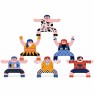 Medinis arkadinis žaidimas vaikams | Balansuojančios cirko figūrėlės | Viga 44643