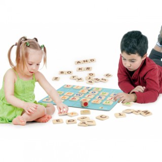 Žaislinis medinis atminties lavinimo žaidimas su abėcėle | Memory | Viga 50535