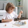 Medinis magnetinis stalo žaidimas vaikams | Pagauk žuvytę | PolarB | Viga 44080