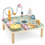 Žaislinis lavinamasis medinis stalas vaikams | Su ergoterapiniu labirintu | PolarB | Viga 44083