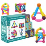 Žaislinis edukacinis magnetinis konstruktorius vaikams | Dėžėje 28 detalės | Woopie 45210
