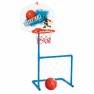 Krepšinio stovas vaikams | Aukštis 121 cm su futbolo vartais ir kamuoliu | Woopie 30715