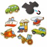Medinis magnetukų komplektas vaikams | Mašinėlės ir kitos transporto priemonės | Viga 58924