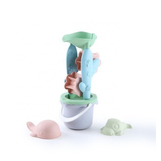 Smėlio žaislai su malūnėliu - rinkinys vaikams | Woopie 43407