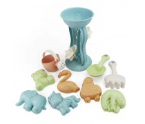 Smėlio žaislai su malūnėliu - rinkinys vaikams | Woopie 43483