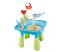 Vaikiškas smėlio ir vandens stalas su malūnu ir priedais | Woopie 43322