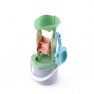 Vaikiškas karutis vežimėlis su smėlio kibirėliu ir priedais | Smėlio žaislai vaikams | Woopie 43421