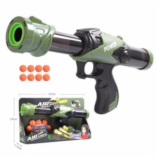 Žaislinis automatinis šautuvas su putplasčio kamuoliukais | Woopie 45081