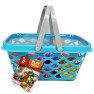 Žaislinis pirkinių krepšelis su arbatos rinkiniu ir saldainiais 26 vnt. | Woopie 44411