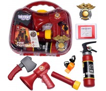 Žaislinis ugniagesio lagaminas su priedais | Woopie 42806