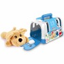Žaislinis veterinarijos gydytojo rinkinys Vaikams | Su šuniuku ir transportavimo dėže | Woopie 40062