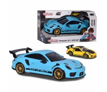 Žaislinis automobilis transporteris 35 cm ir 1 mašinėlė | Porsche 911 GT3 RS | Majorette 2058194