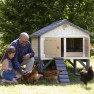 Lauko žaidimų namelis vaikams | Vištidė su kiaušiniu ir knygele | Animal Planet | Smoby