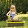 Plastikinis 20 L vazonas su įrankiais ir augalų žymekliais | Gėlėms ir daržovėms sodinti | Smoby