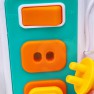 Manipuliacinė Montessori lenta lagaminas vaikams | Šviesos ir garso efektai | Woopie 44206