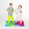 Sensorinis ortopedinis kilimėlis dėlionė vaikams | 11 vnt. | Puzzle Floor | Woopie 46231