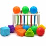 Žaislinis lankstus sensorinis kubas rūšiuotojas vaikams | 13 detalių | Woopie 44299
