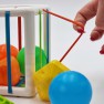 Žaislinis lankstus sensorinis kubas rūšiuotojas vaikams | 13 detalių | Woopie 44299