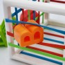 Žaislinis lankstus sensorinis kubas rūšiuotojas vaikams | 15 detalių | Woopie 44275