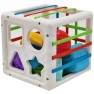 Žaislinis lankstus sensorinis kubas rūšiuotojas vaikams | 11 detalių | Woopie 44282