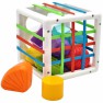 Žaislinis lankstus sensorinis kubas rūšiuotojas vaikams | 11 detalių | Woopie 44282