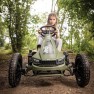 Minamas kartingas su pripučiamais ratais - vaikams nuo 4 iki 12 metų | Rally JEEP CHEROKEE BFR | Berg 24.40.11.00