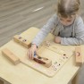 Montessori medinė emocijų atpažinimo lenta vaikams | Masterkidz MK15211