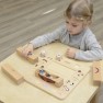 Montessori medinė emocijų atpažinimo lenta vaikams | Masterkidz MK15211