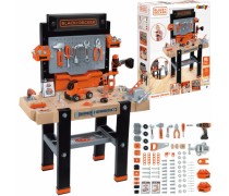 Žaislinis didelis meistro darbastalis vaikams su 95 priedais | Black & Decker | Smoby 360730