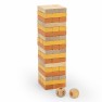 Medinis stalo žaidimas vaikams | Jenga | PolarB | Viga 44218