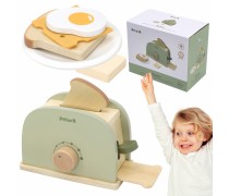 Žaislinis medinis duonos skrudintuvas | Su priedais | Viga 44215