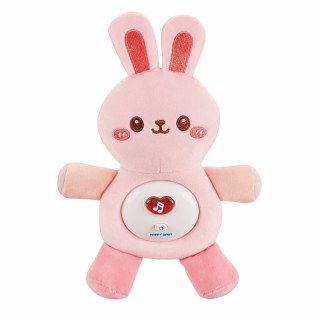 Interaktyvus pliušinis migdukas |  Su šviesa ir garsais | Bunny Sleeper Pink | Woopie 49836