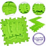 Sensorinis ortopedinis kilimėlis dėlionė vaikams | 6 vnt. | Gyvatė | Puzzle Floor | Woopie 41458