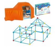 Statybinis rinkinys konstruktorius vaikams | Kūrybiniai fortai 128 detalės | Woopie 42929 Statybinis rinkinys konstruktorius vaikams | Kūrybiniai fortai 128 detalės | Woopie 42929