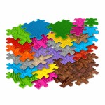 Sensorinis ortopedinis kilimėlis dėlionė vaikams | 26 vnt. + 4 | Puzzle Floor | Woopie 32801