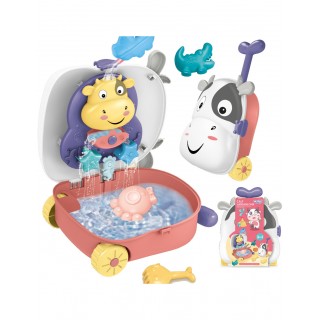 Vandens žaidimas rinkinys lagamine | Smėlio ir vandens žaislai | Woopie 42905
